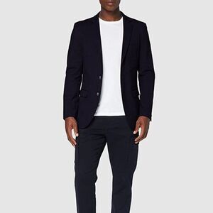 New MERAKI Men's Casual Blazer Navy